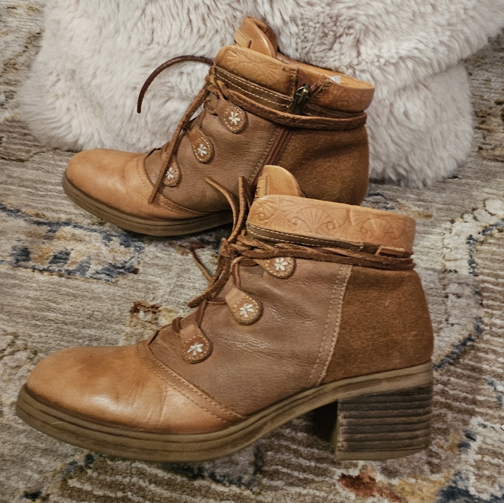 Pikolinos Women's Lyon W6N-8517 Ankle Boot Brandy sz 39 or 8.5 - Picture 5 of 11